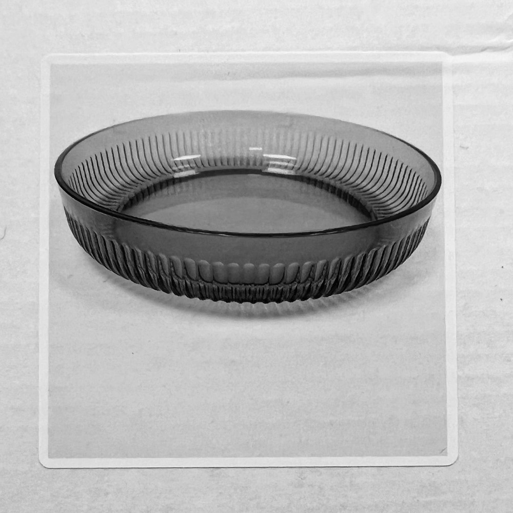 IKEA GRADVIS Gray Decorative 11" Glass Bowl - Picture 3 of 3